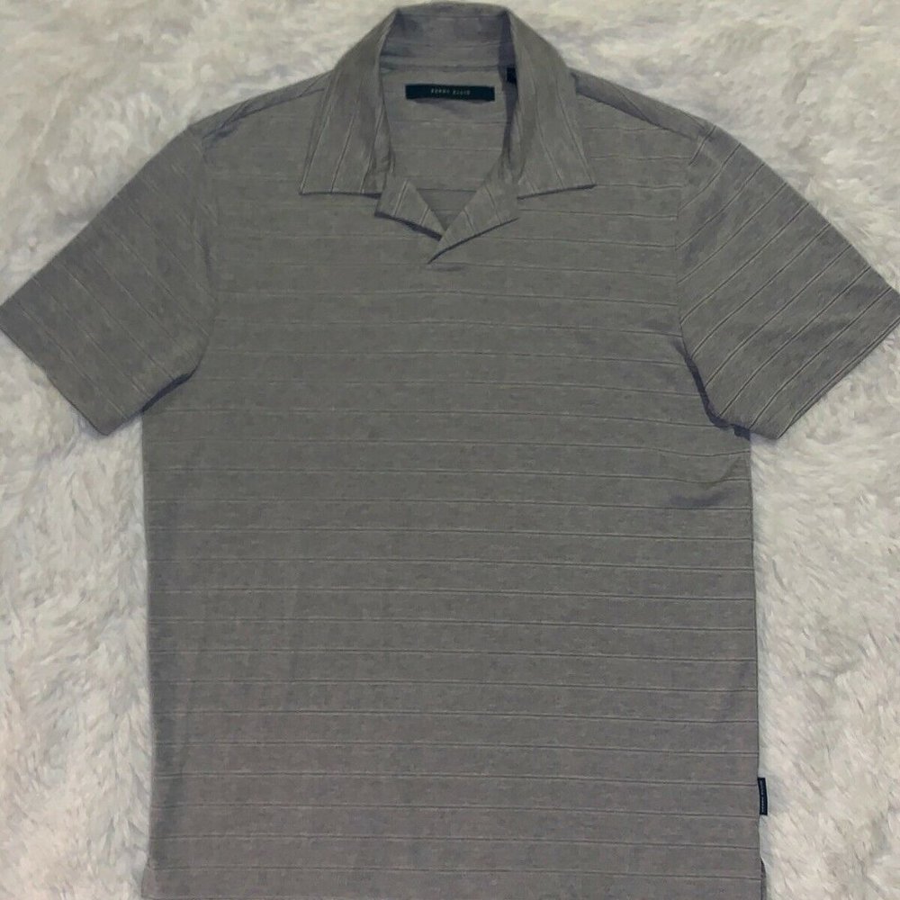 Perry Ellis Junior Size Small Polo Shirt Button Up
